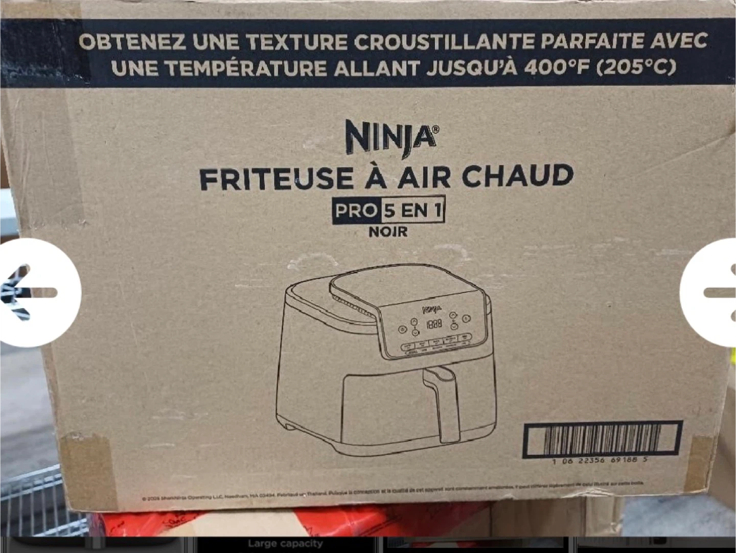 Ninja Air Fryer Pro 5-in-1, 5 Qt AF142C - photo 2