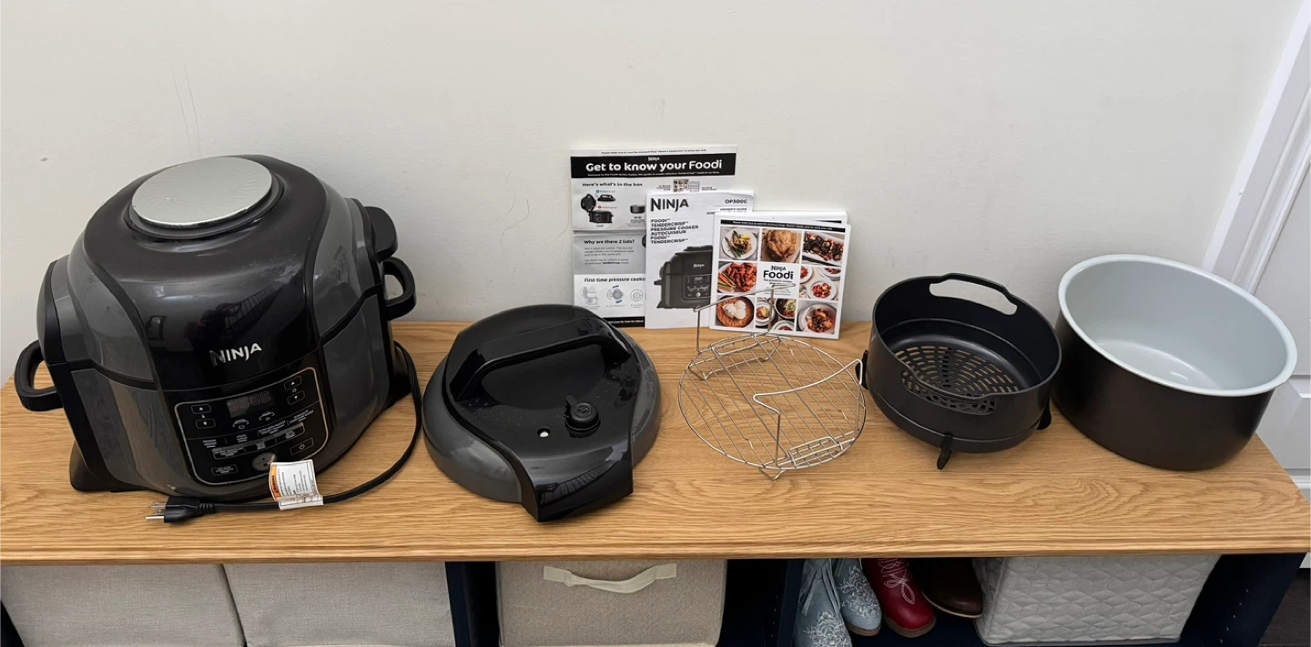 Ninja Foodi Multi-Cooker with Accessories
