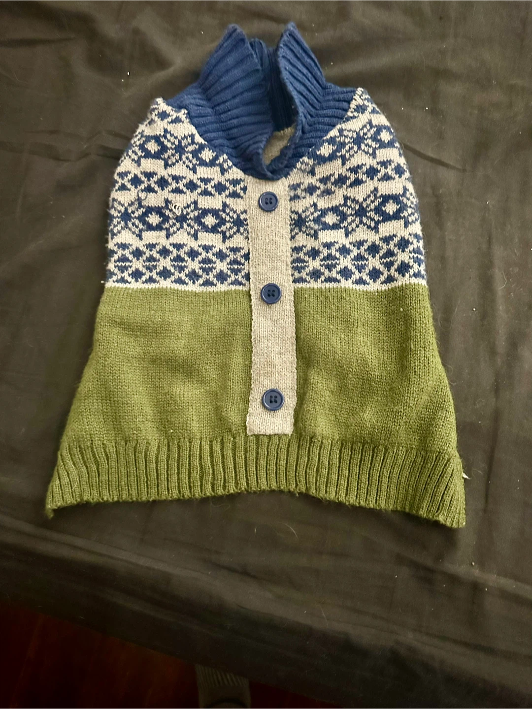 Bundle of 3 Dog Sweaters and 1 Tie - photo 2