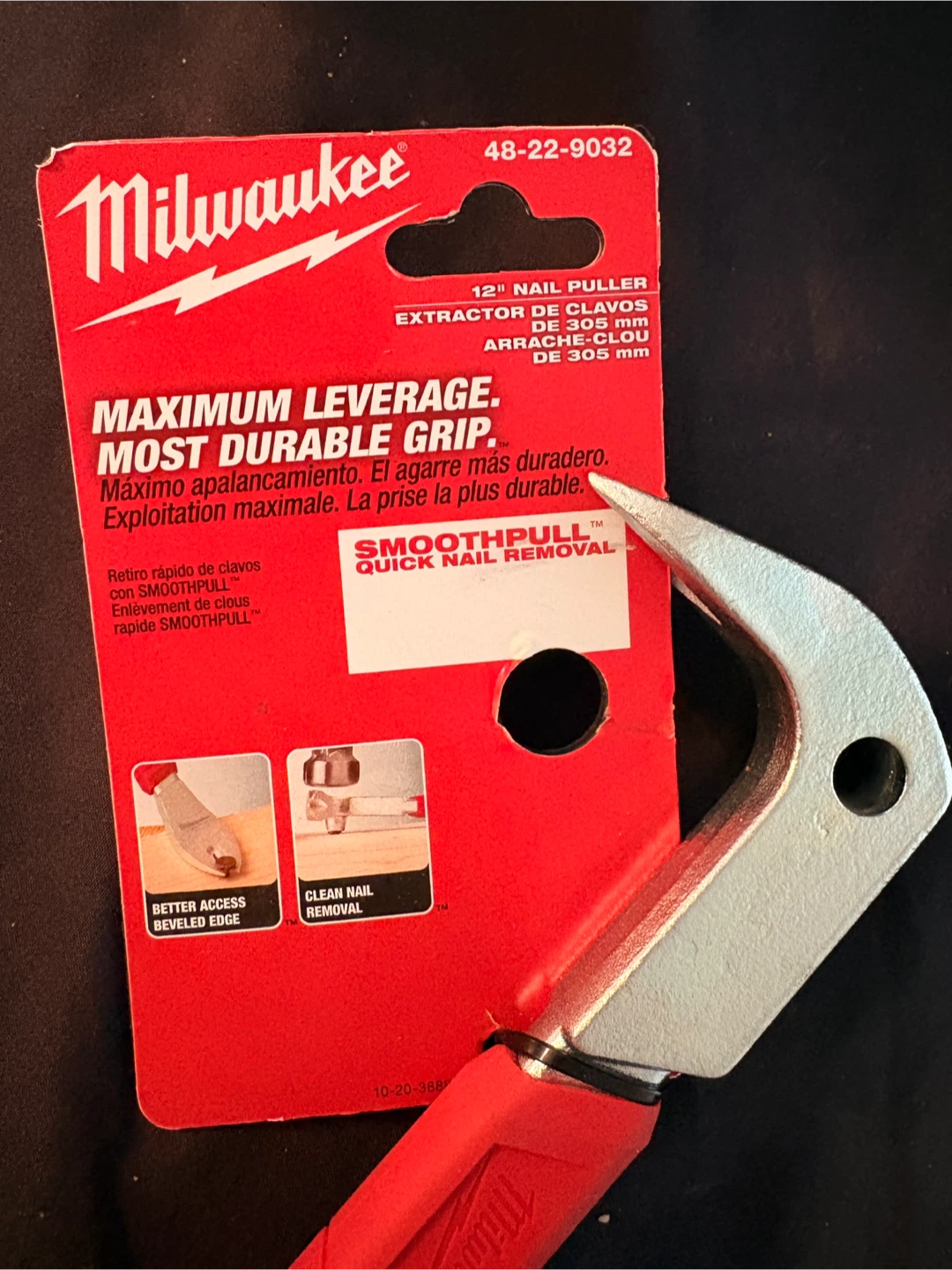 Milwaukee 12" Nail Puller - photo 2