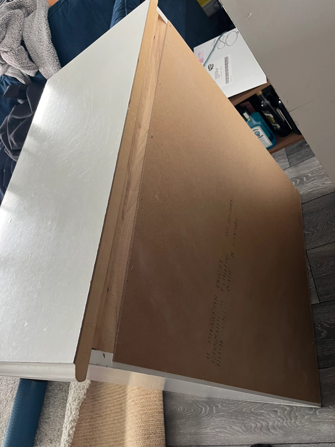 White 4-Drawer Dresser - photo 3