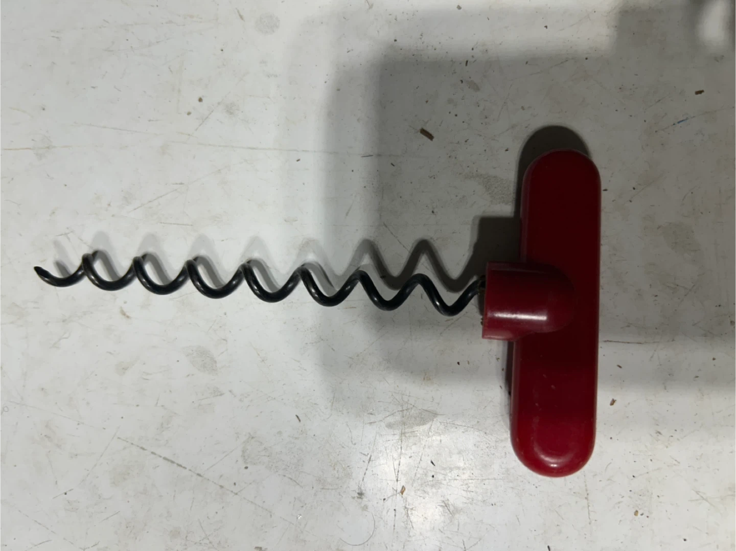 Red T-Handle Corkscrew