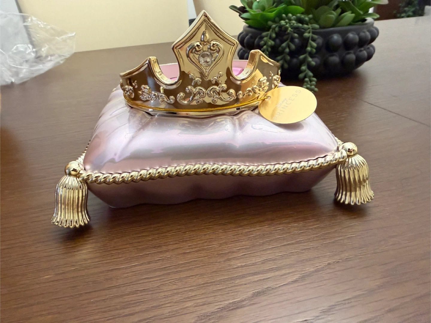 Disney Princess Crown & Pillow Trinket Dish - photo 2