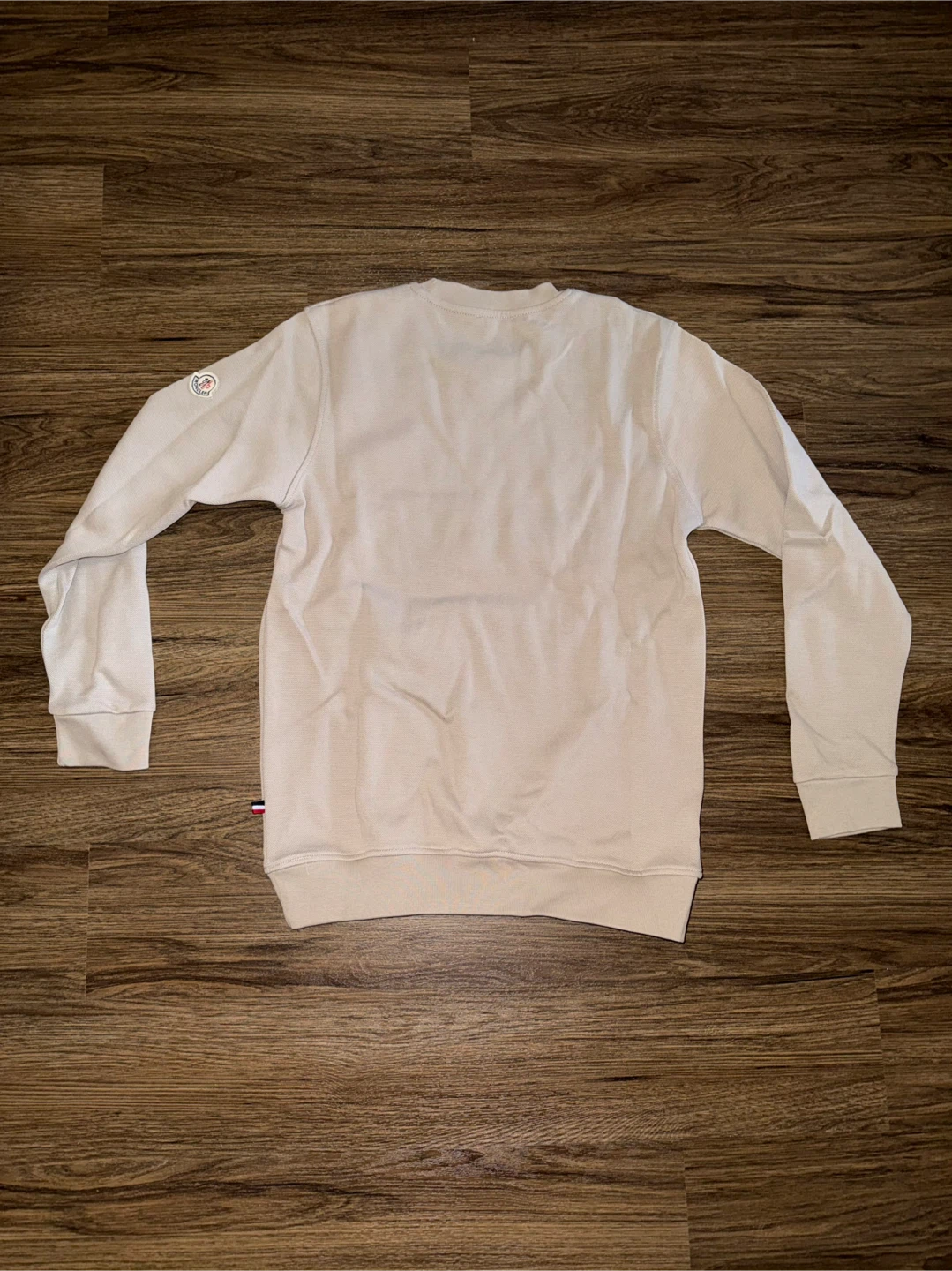NEW Moncler Crewneck Sweatshirt - Tan - Size S - photo 2