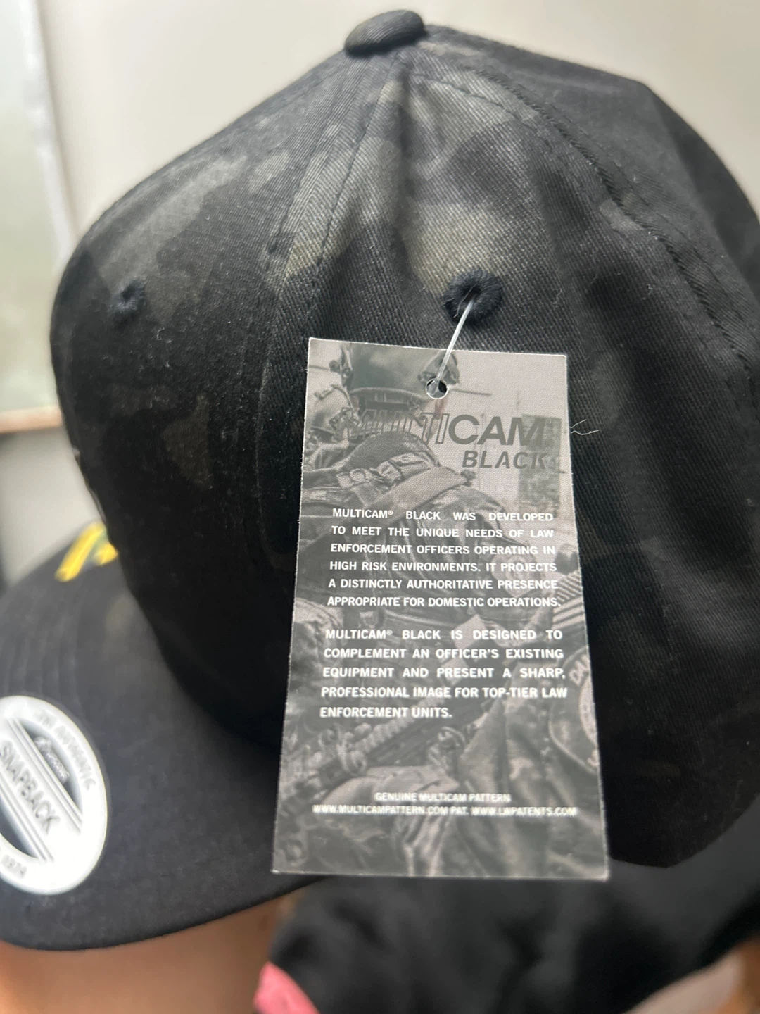 Yupoong Multicam Black Snapback Hat - photo 3