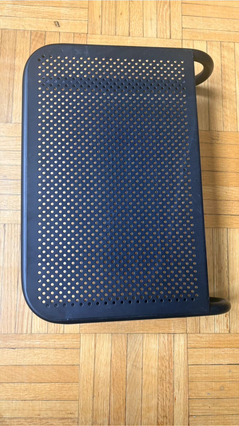 Black Metal Monitor Stand - photo 3