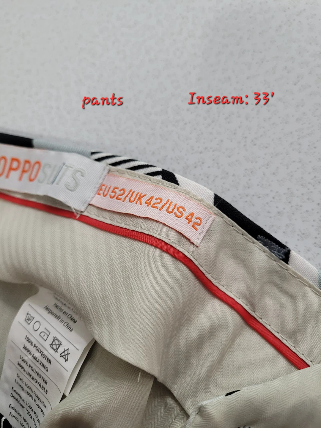 OPPO SUITS Full Suit - Jacket & Pants size 44 - photo 4