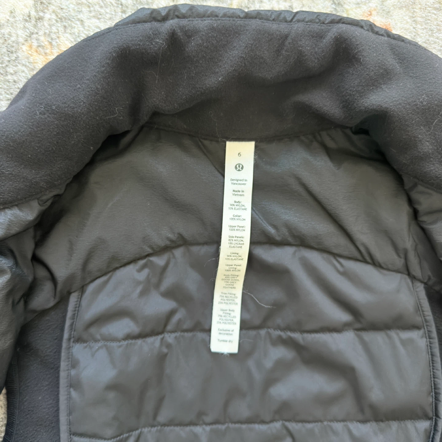 Lululemon Down For It All Vest - photo 4