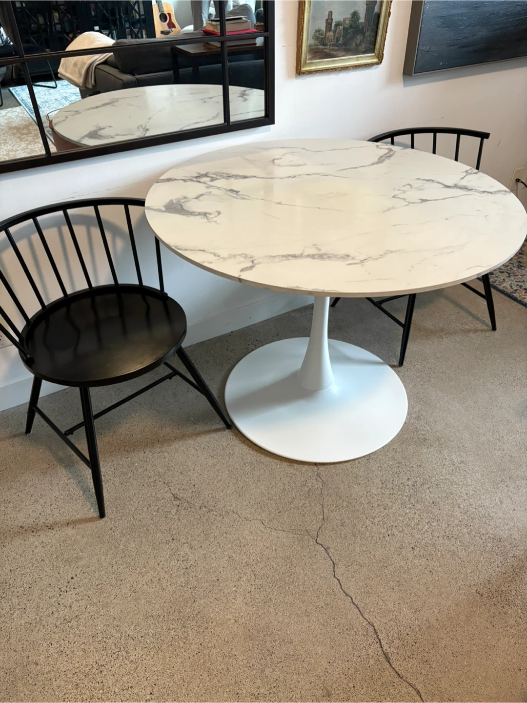 White Table and Chairs