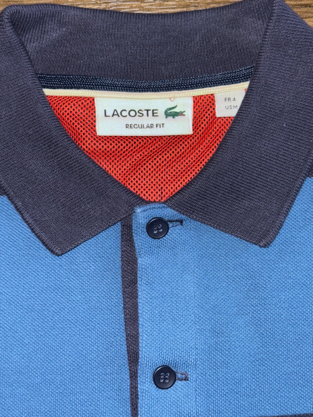 Lacoste Men's Striped Polo Shirt - Blue/Navy - photo 3
