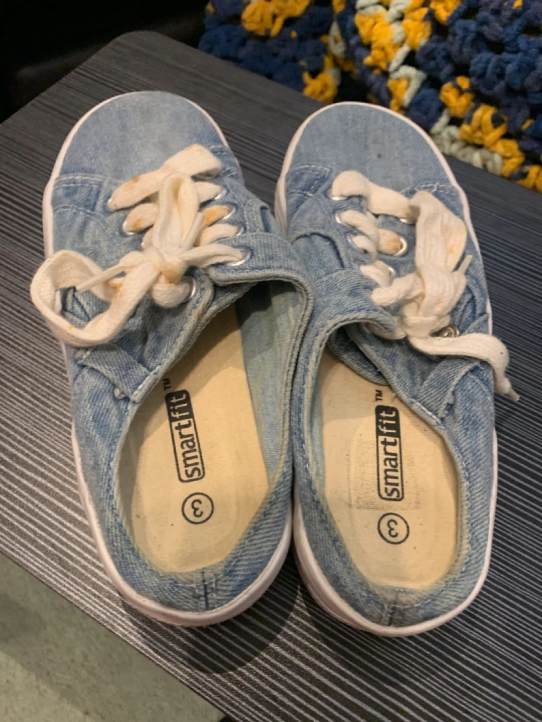 Smartfit Denim Slip-on Shoes - Size 3 - photo 2