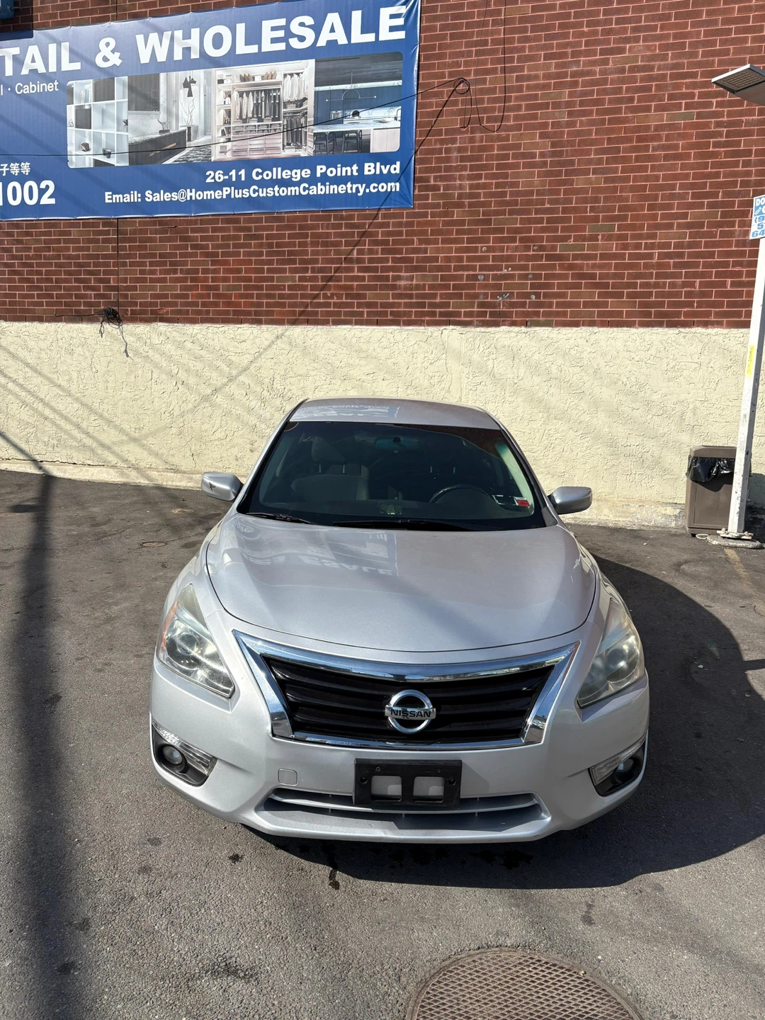 Silver Nissan Altima Sedan