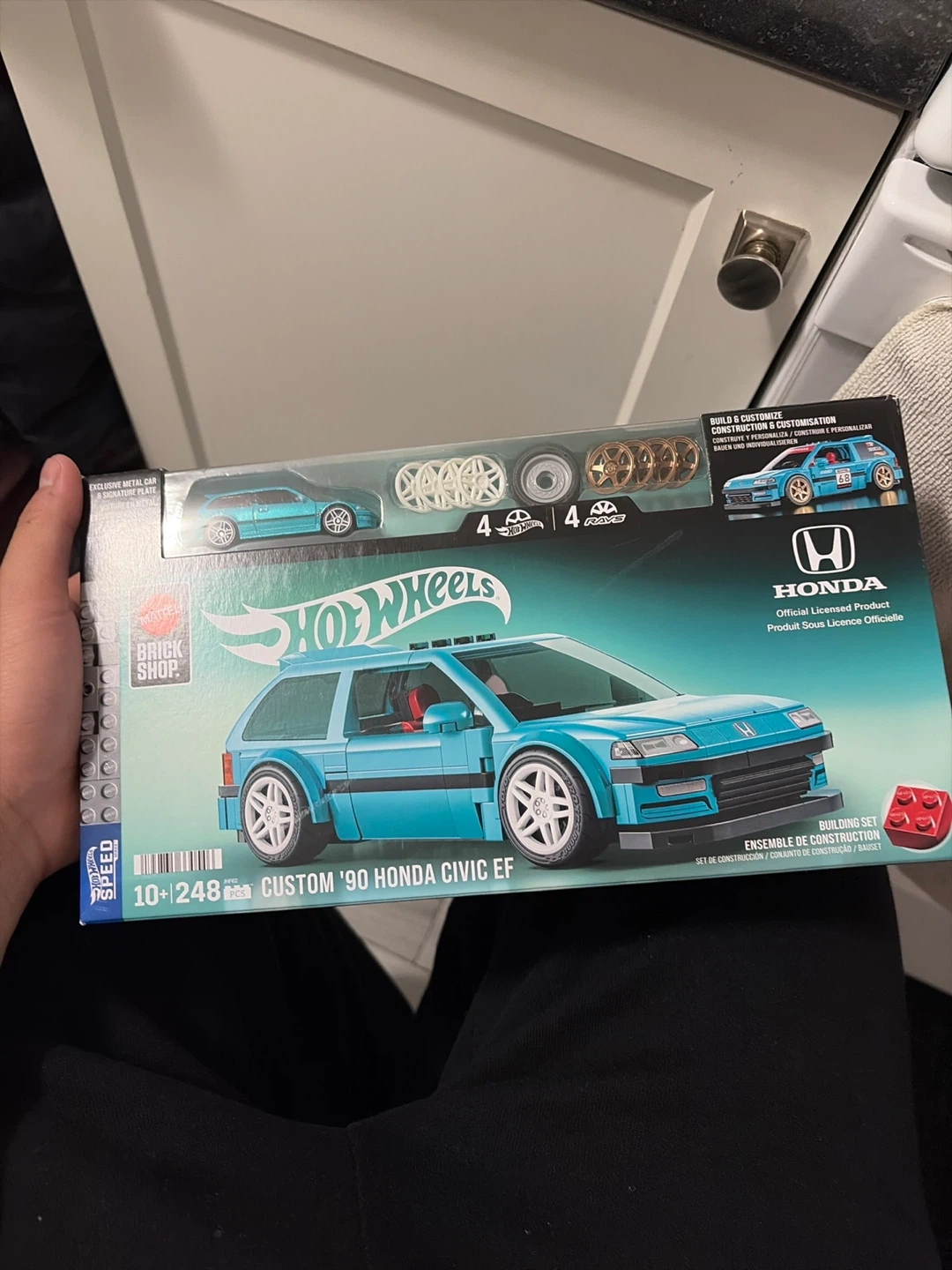 Hot Wheels Custom '90 Honda Civic EF Building Set