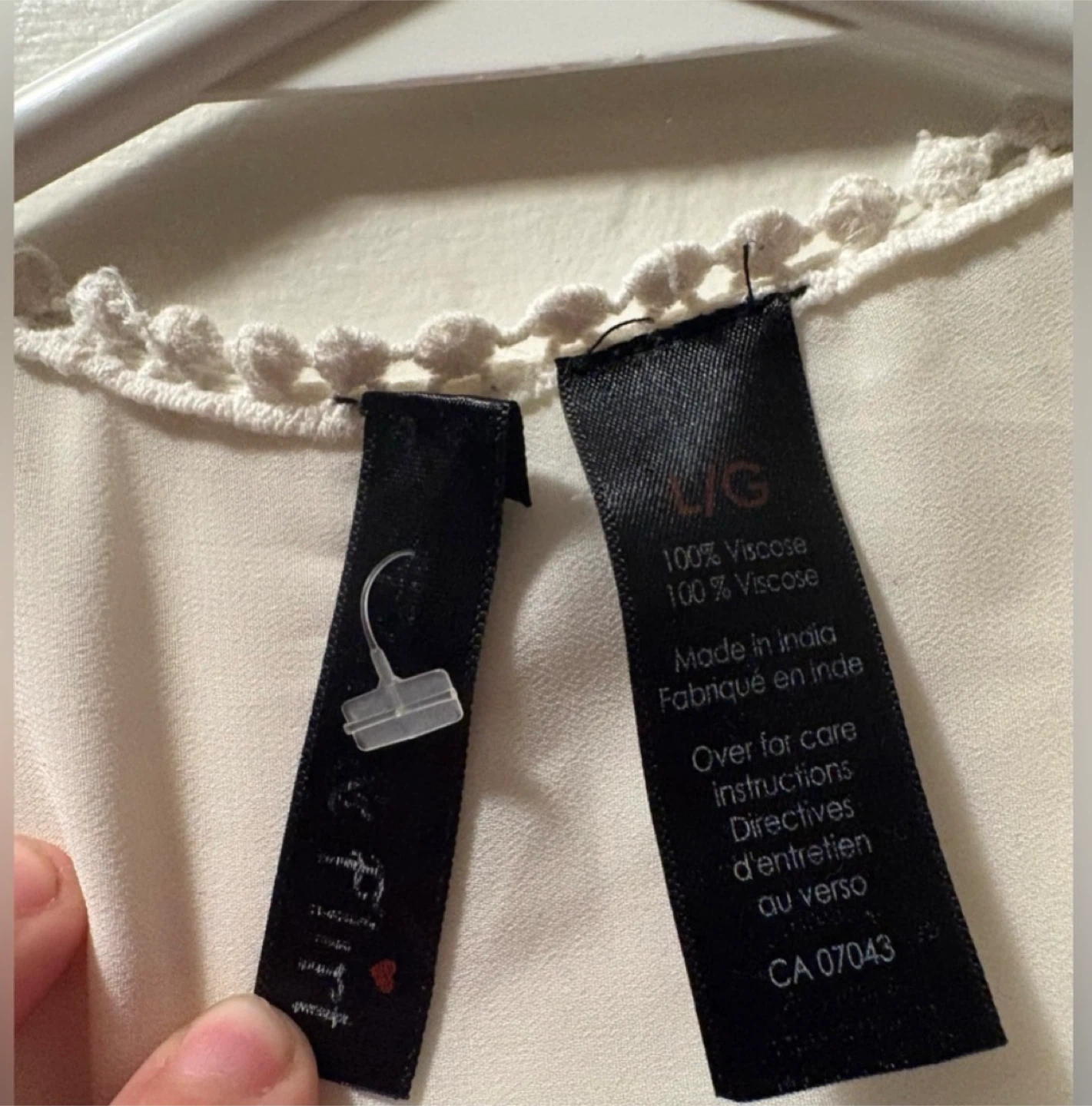 White Embroidered Viscose Kimono Cardigan - photo 2