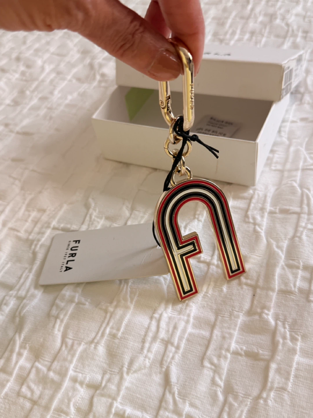 Furla F Keychain Charm - photo 4