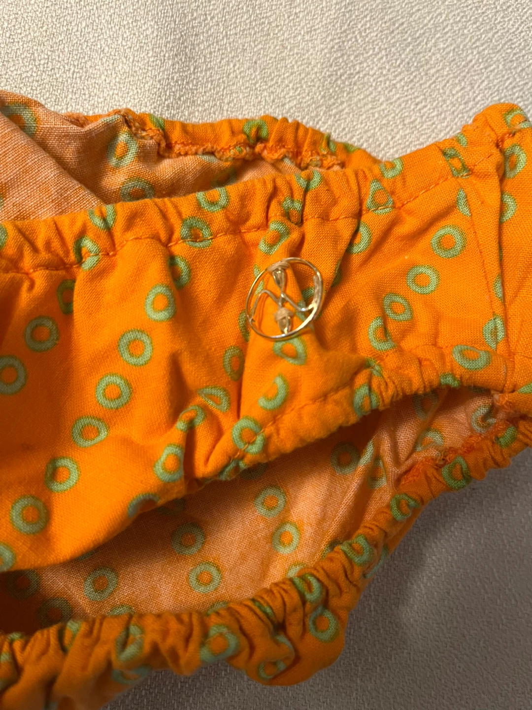 Orchidee Bikini Set - Orange Green Print - photo 2