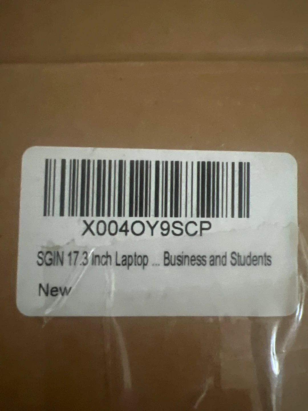 SGIN 17.3 inch Laptop