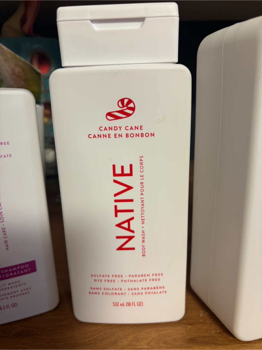Native Candy Cane Body Wash 18 FL OZ