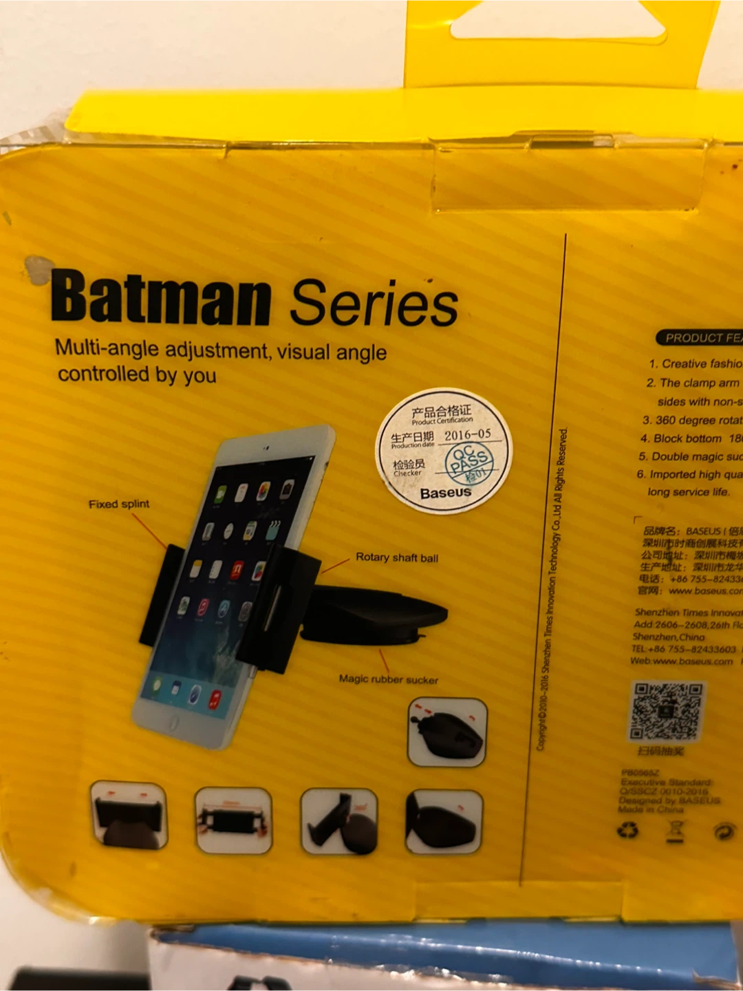 Baseus Batman Series Multi-angle Car Phone Holder - photo 2