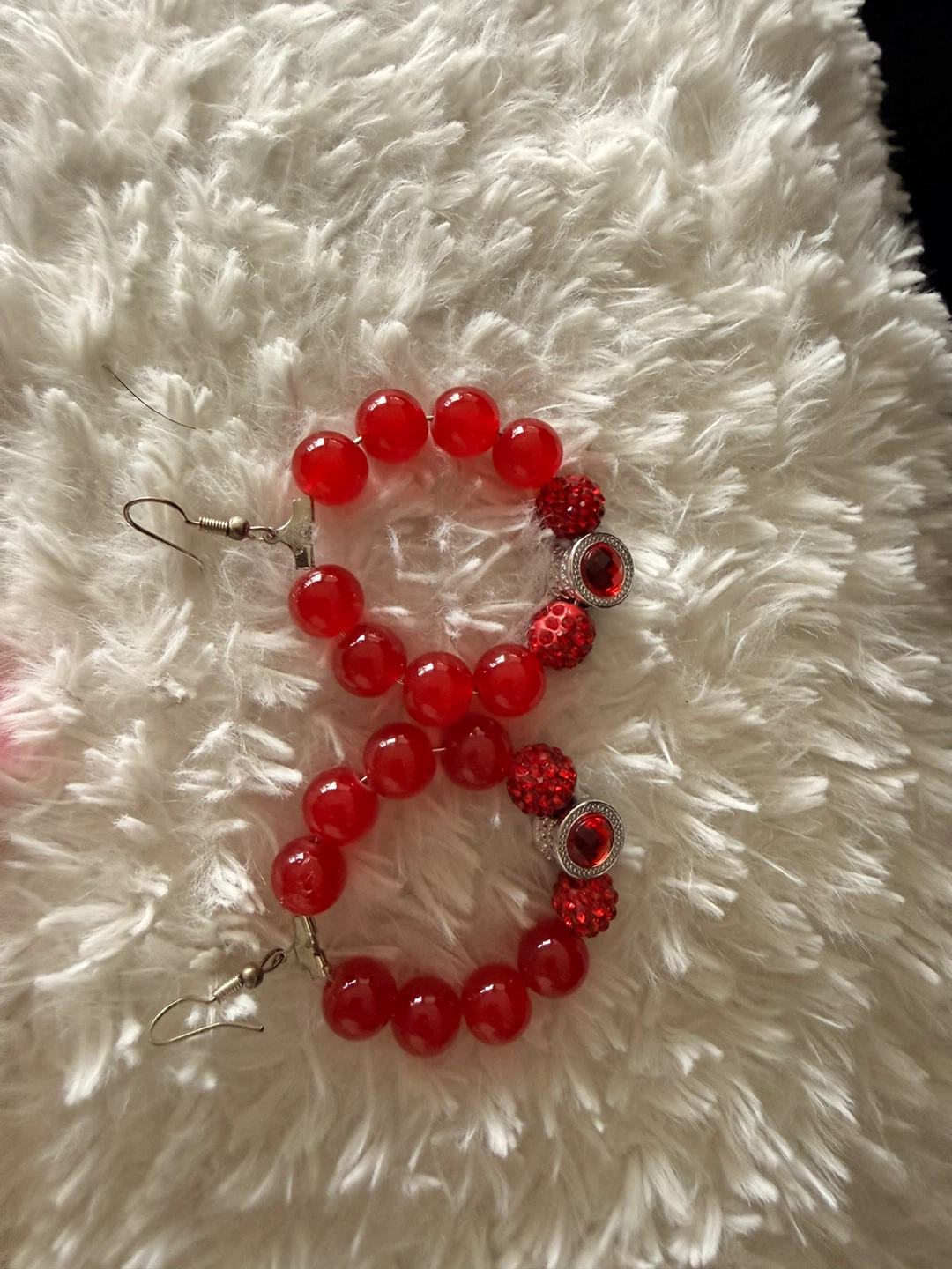 Assorted Hoop Earrings with Beads and Charms - photo 5