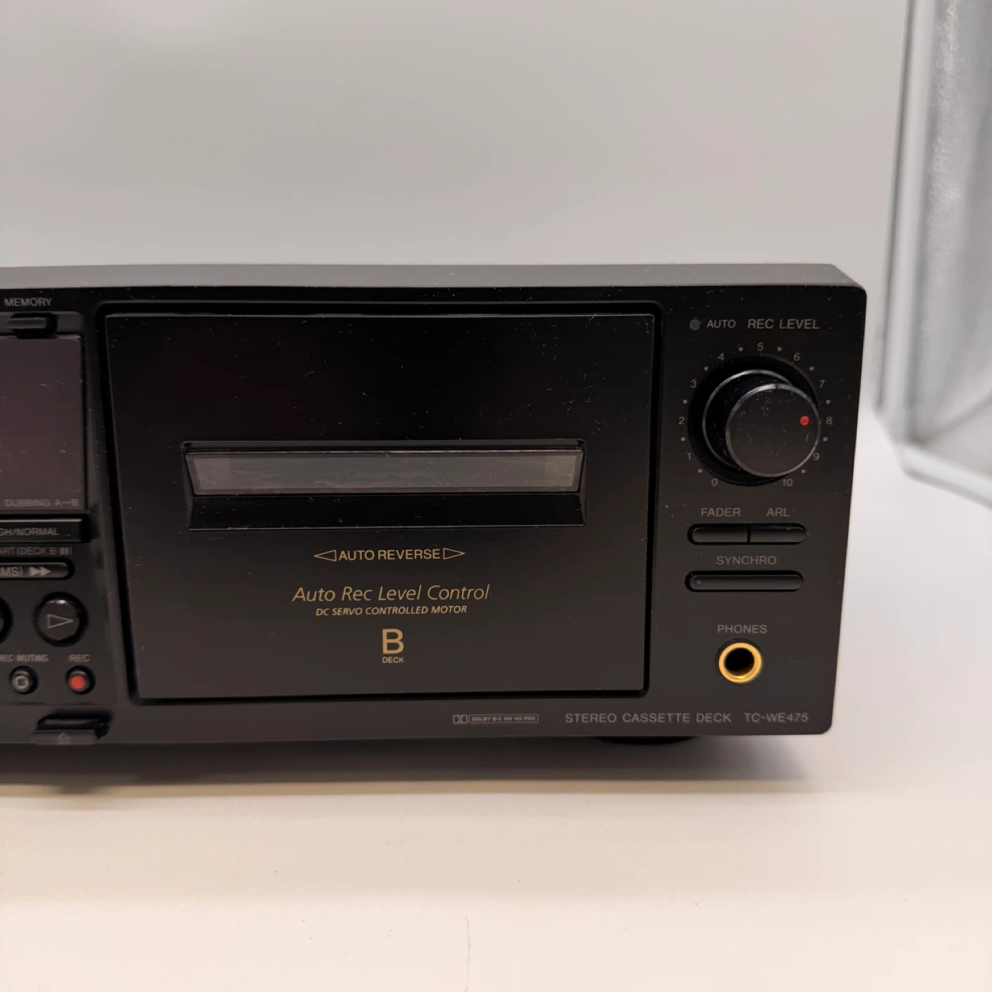 Sony TC-WE475 Dual Cassette Deck Dolby HX Pro Auto Reverse - photo 4