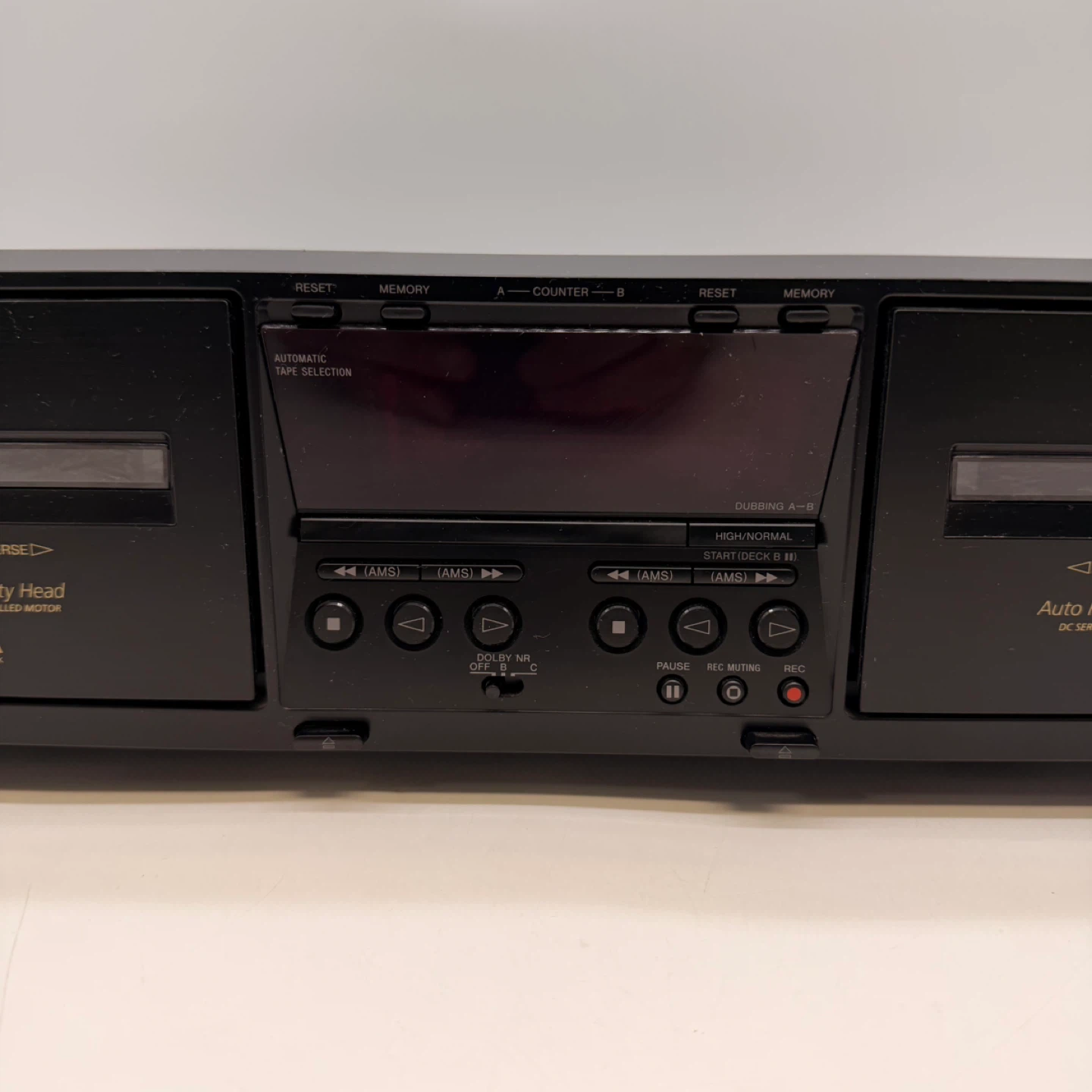 Sony TC-WE475 Dual Cassette Deck Dolby HX Pro Auto Reverse - photo 3