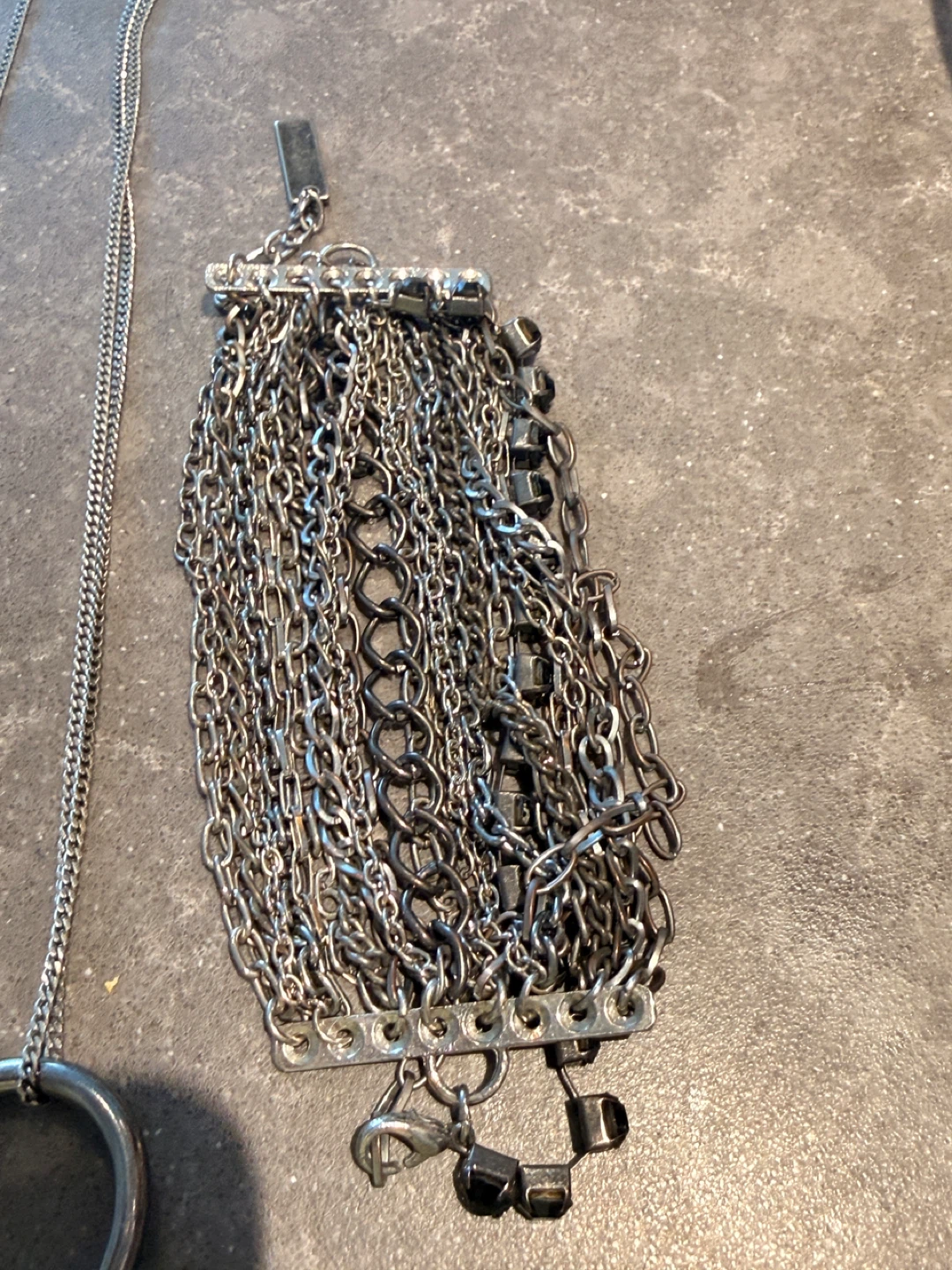 Assorted Silver Tone Fashion Necklaces - photo 3