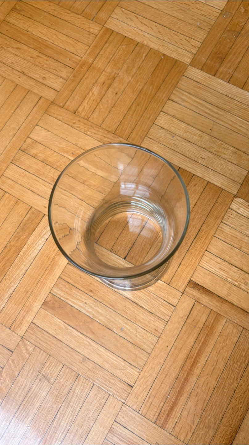 Clear Glass Flower Vase - photo 2