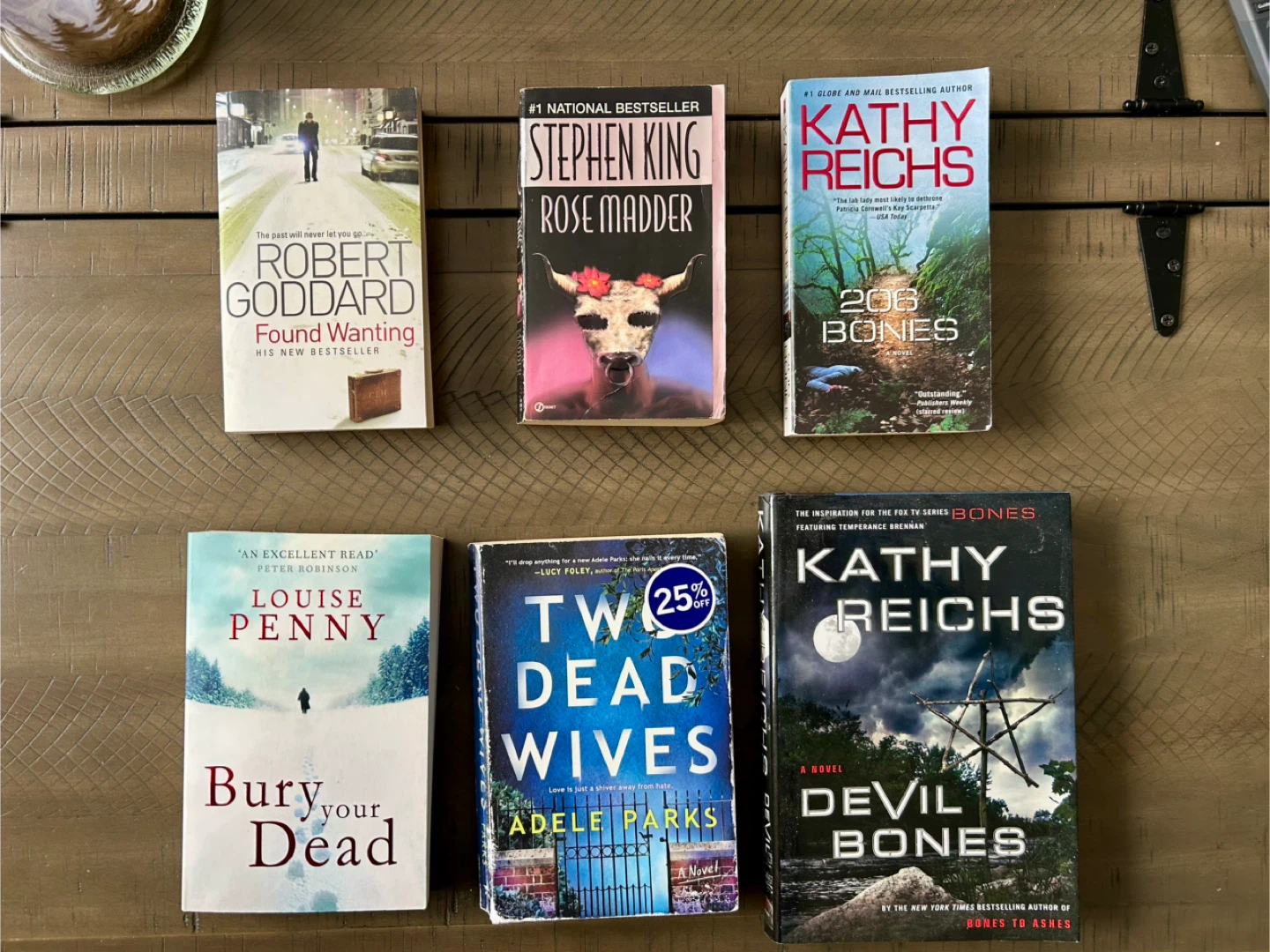 Mystery Thriller Books, Stock Up, 6 books for $10
