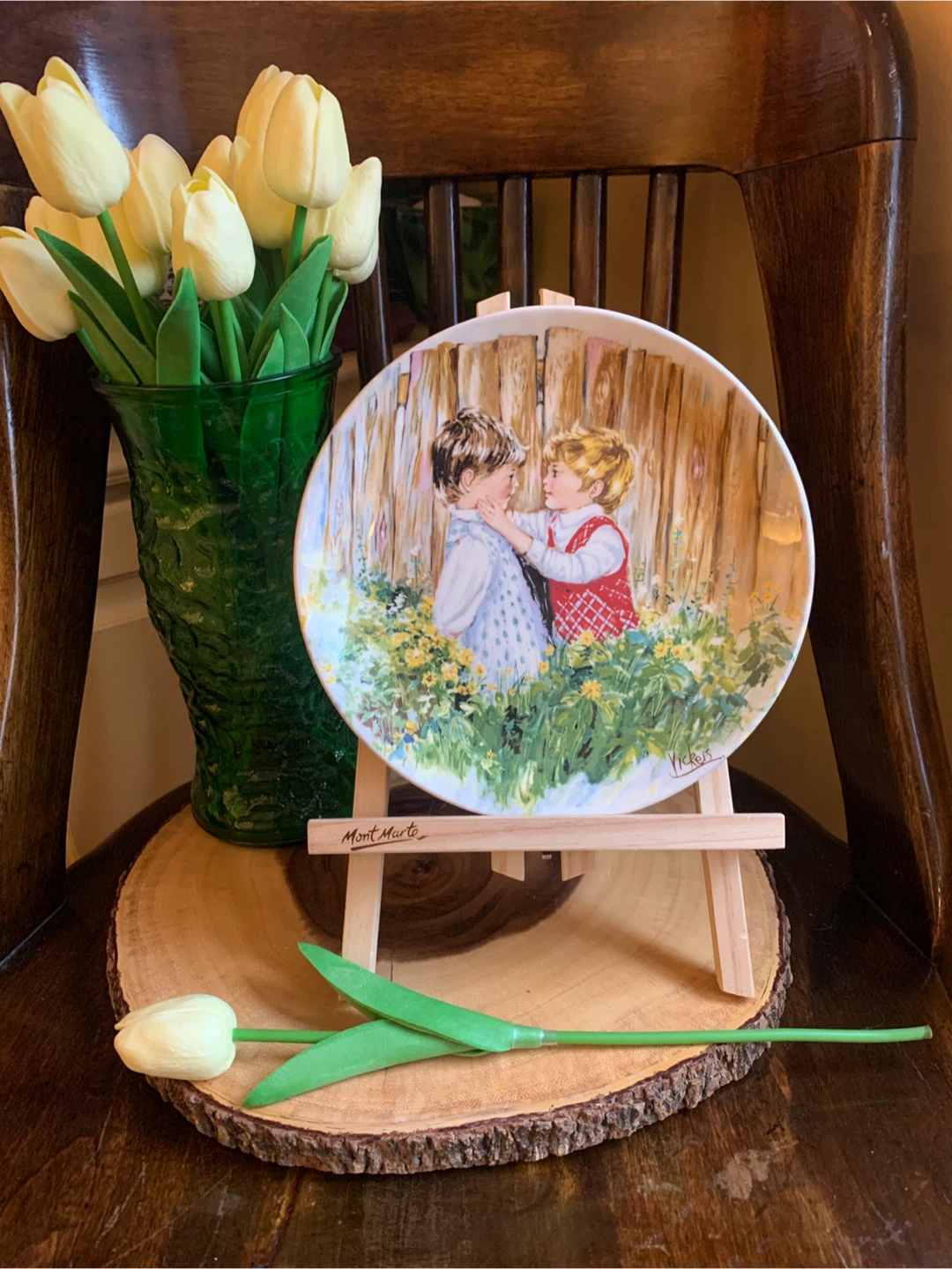 Wedgwood "Be My Friend" Collector Plate by Mary Vickers
