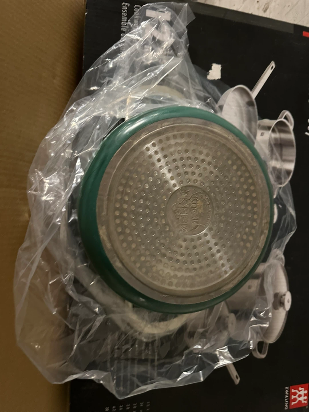 Green Pot with lid around 3.5L - photo 2
