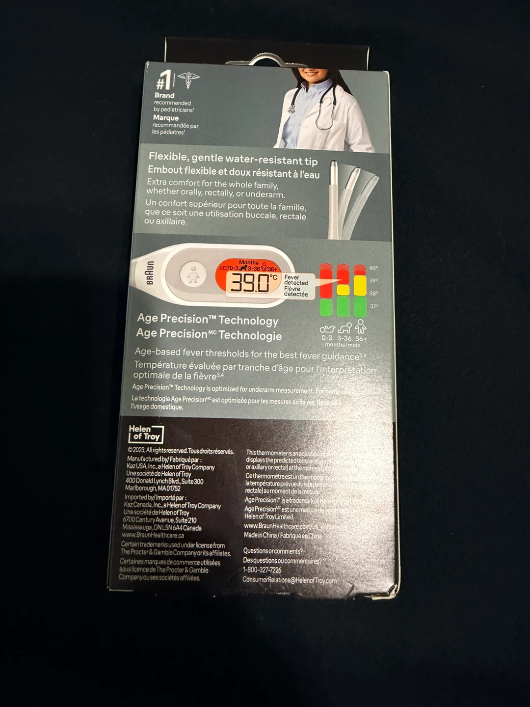 Braun ThermoScan 7 Age Precision Ear Thermometer - photo 4