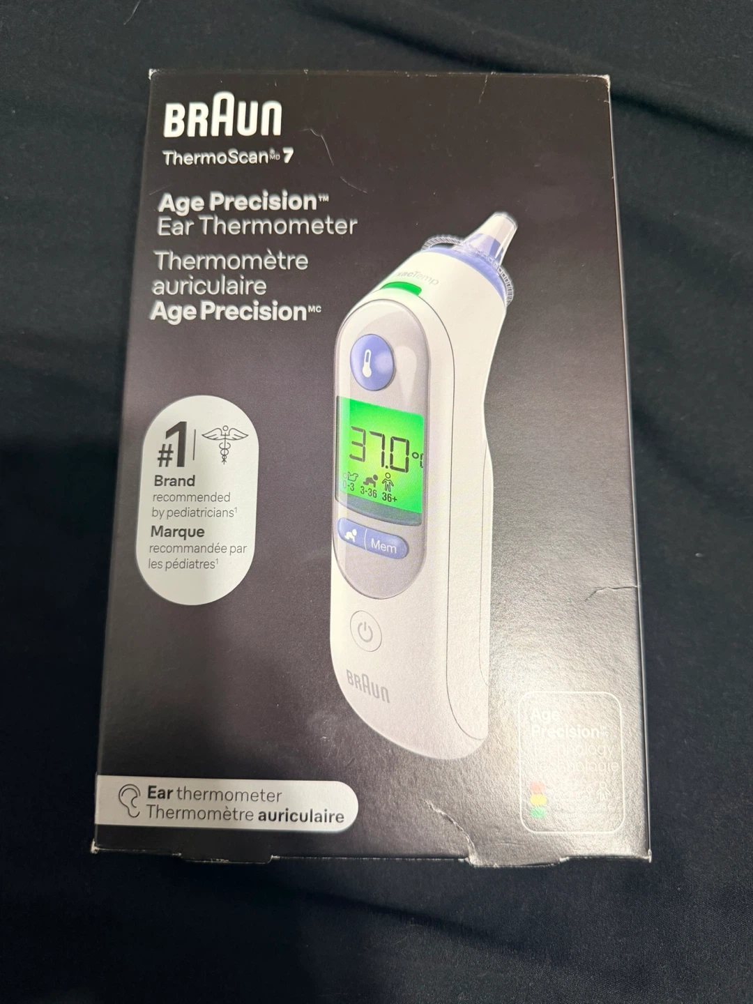 Braun ThermoScan 7 Age Precision Ear Thermometer