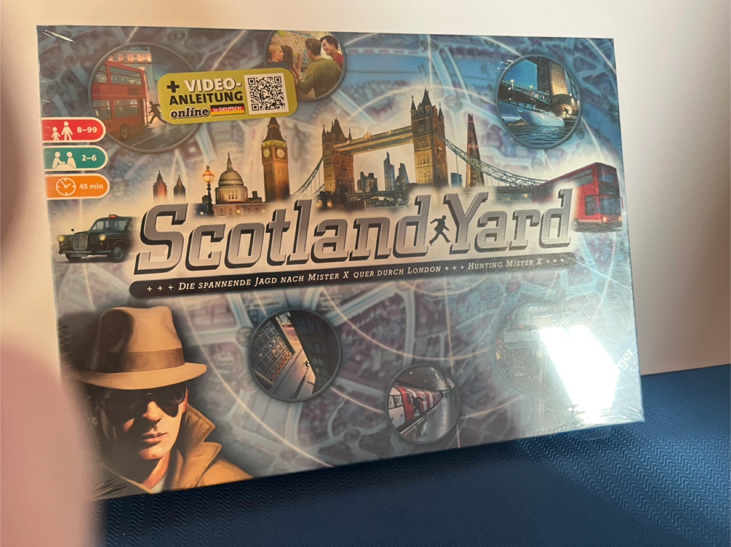 Scotland Yard Board Game.  Sealed new.