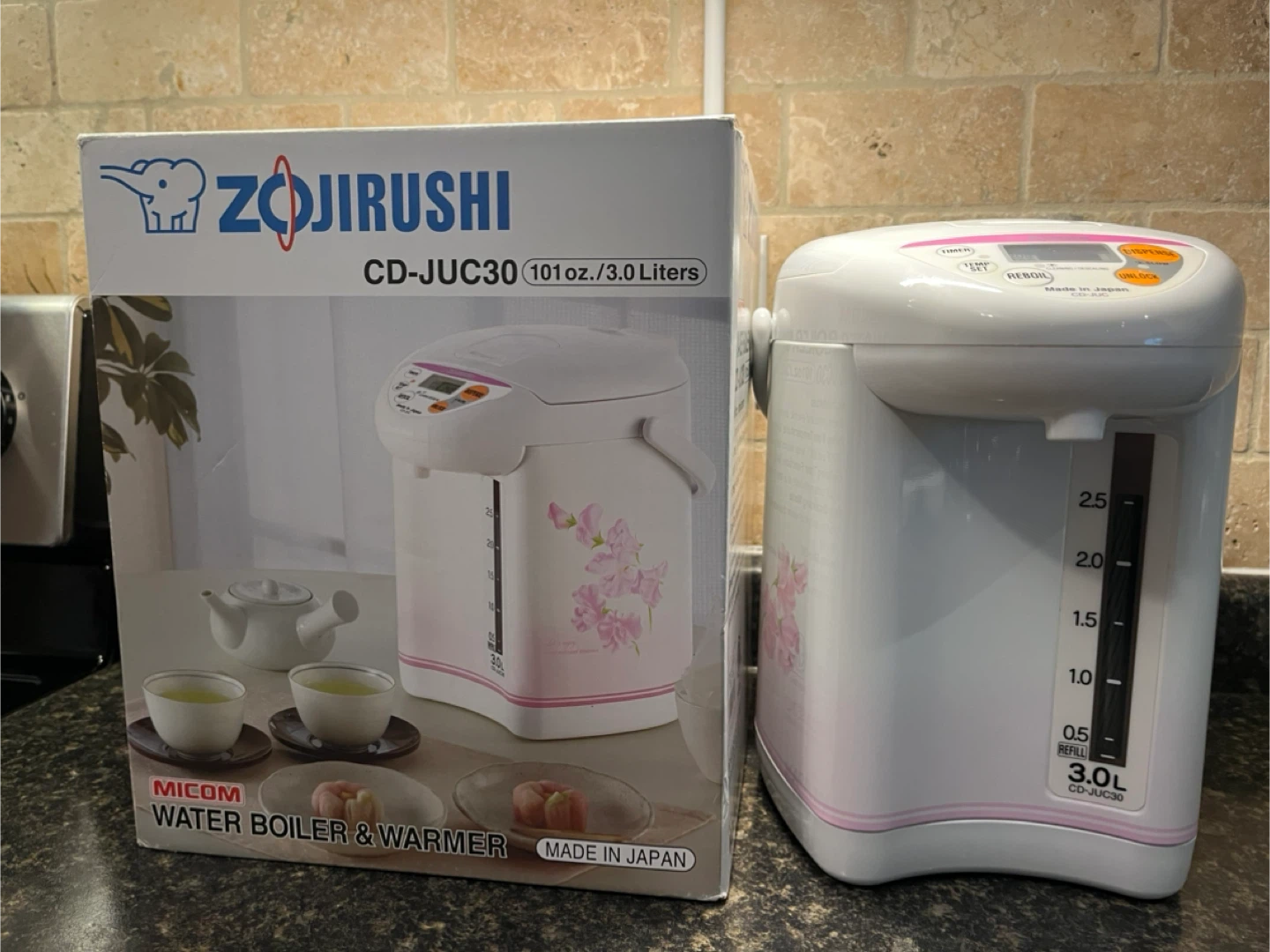 Zojirushi CD-JUC30 Water Boiler & Warmer 3.0L