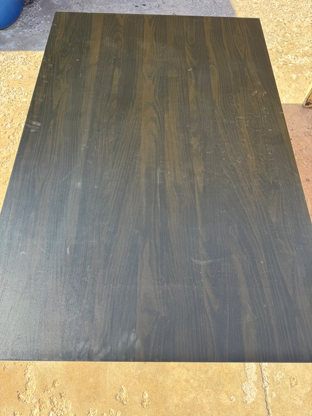 Black Square Coffee Table with Shelf - photo 4