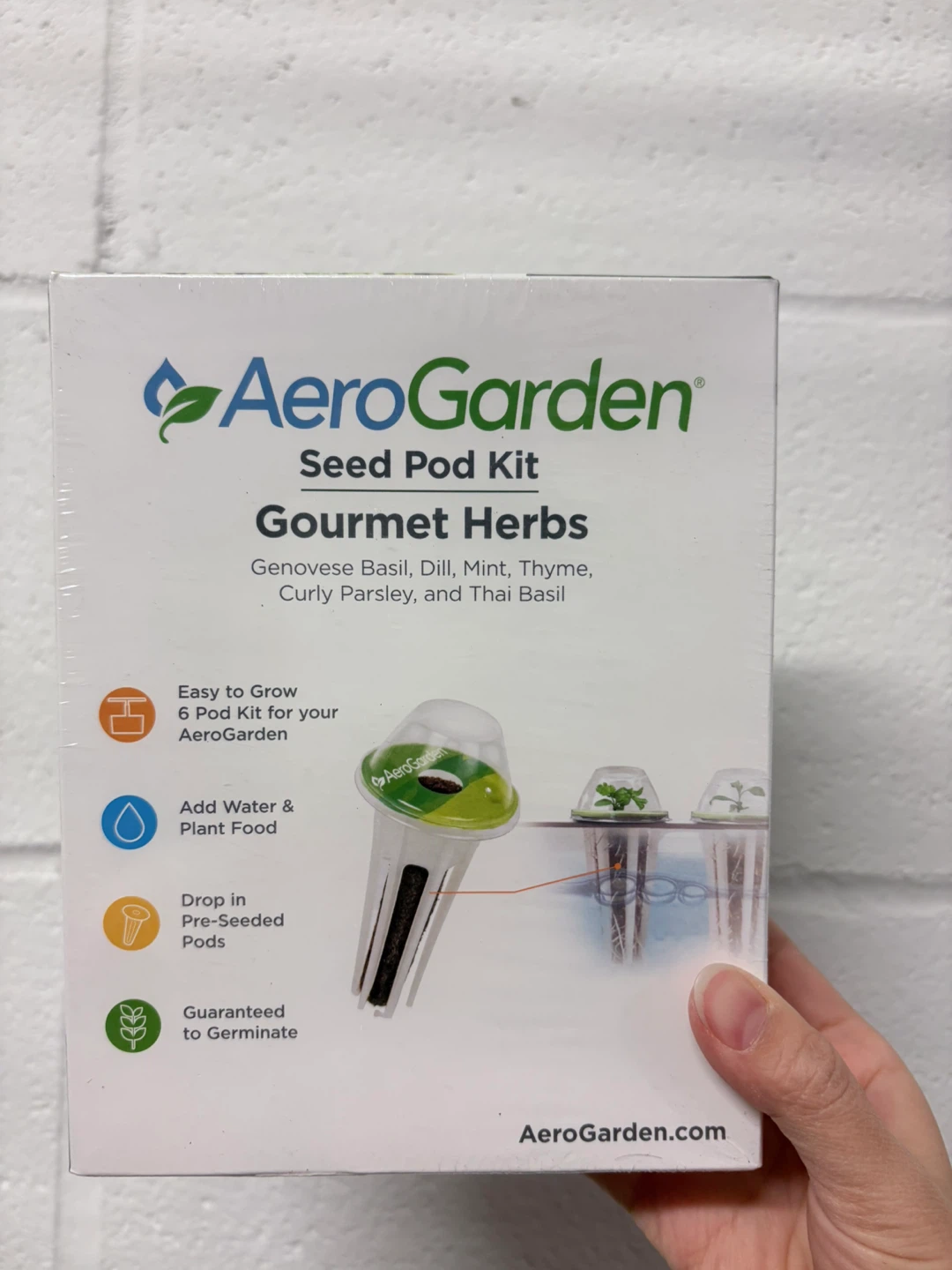AeroGarden Gourmet Herbs Seed Pod Kit - 6 Pods - photo 5