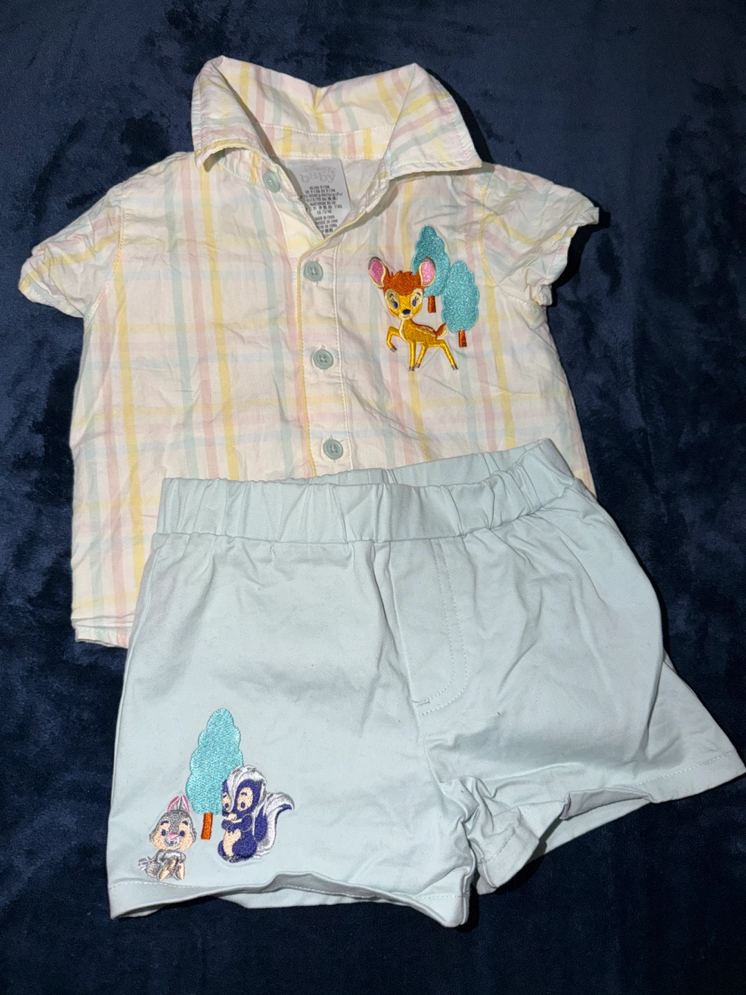 Baby Outfit Set - Winnie the Pooh & Tigger Shirt & Shorts - photo 4