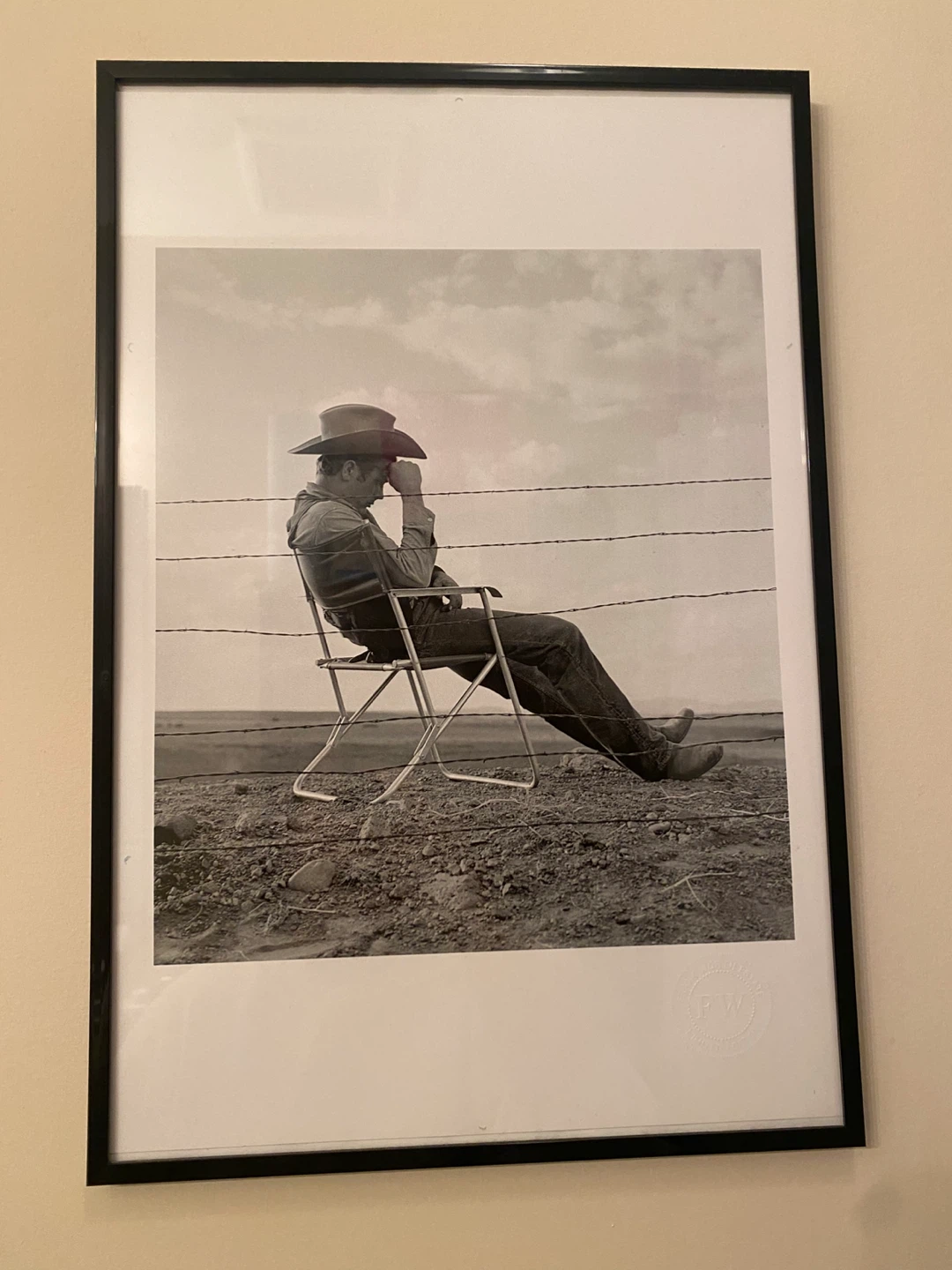 Limited Edition James Dean photograph - Frank Worth