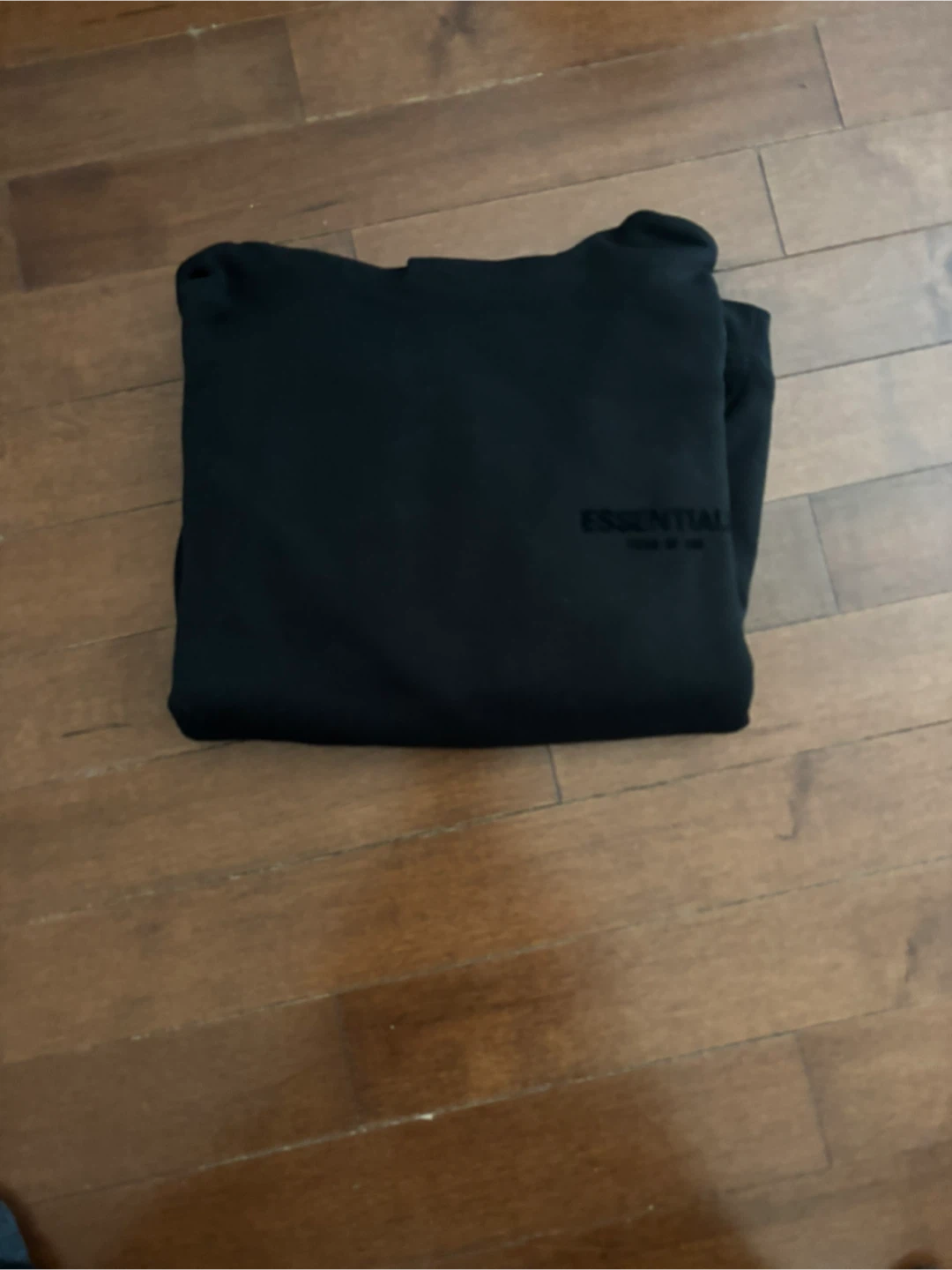 Black essentils hoodie size s men - photo 3