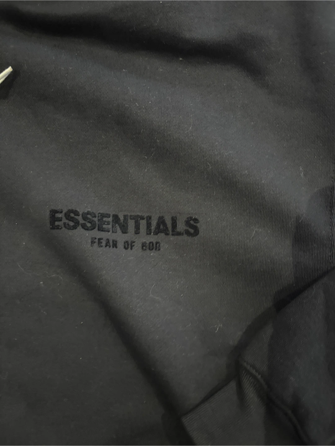 Black essentils hoodie size s men - photo 5