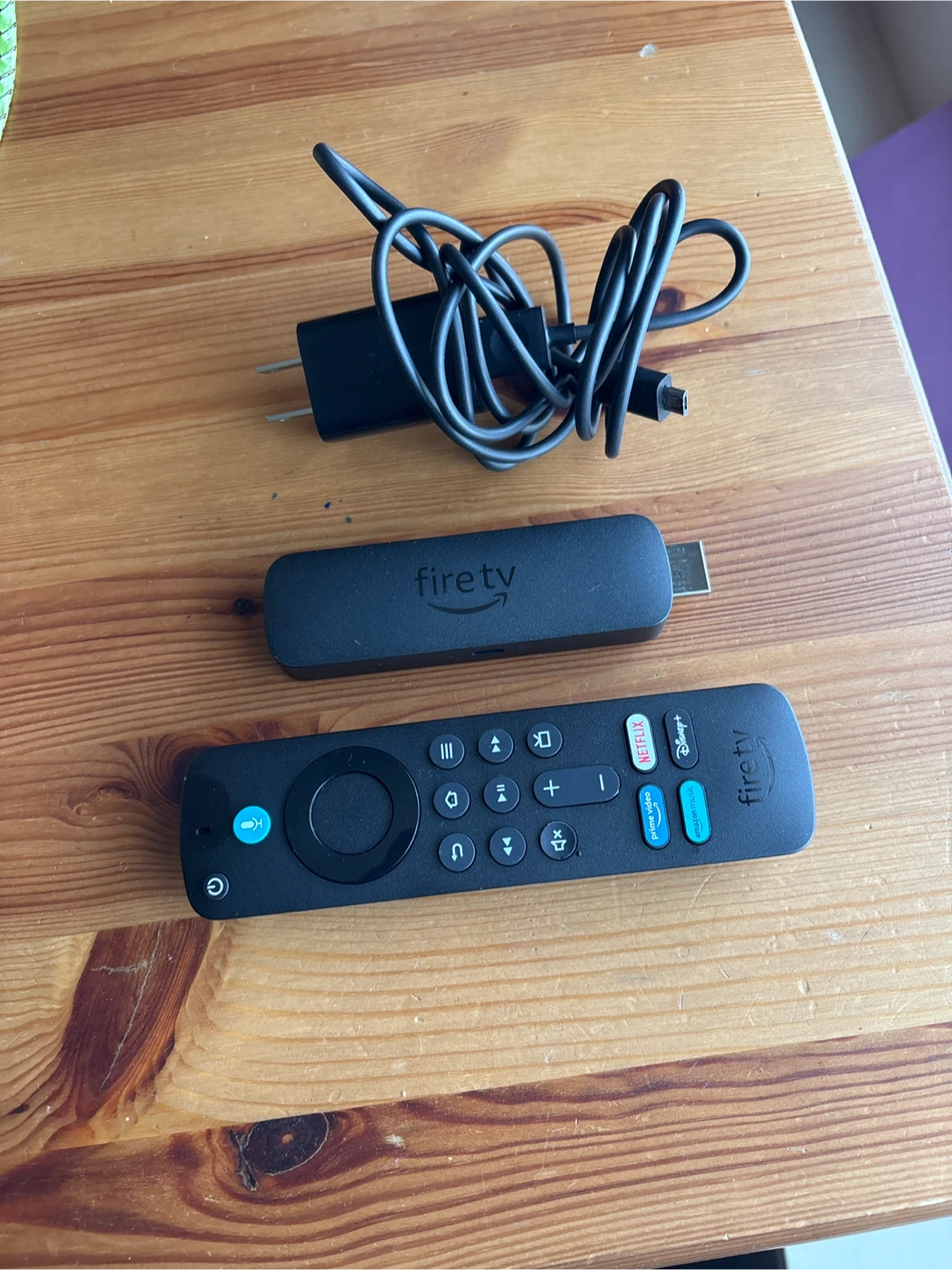 Amazon Fire TV Stick with Remote and Power Adapter