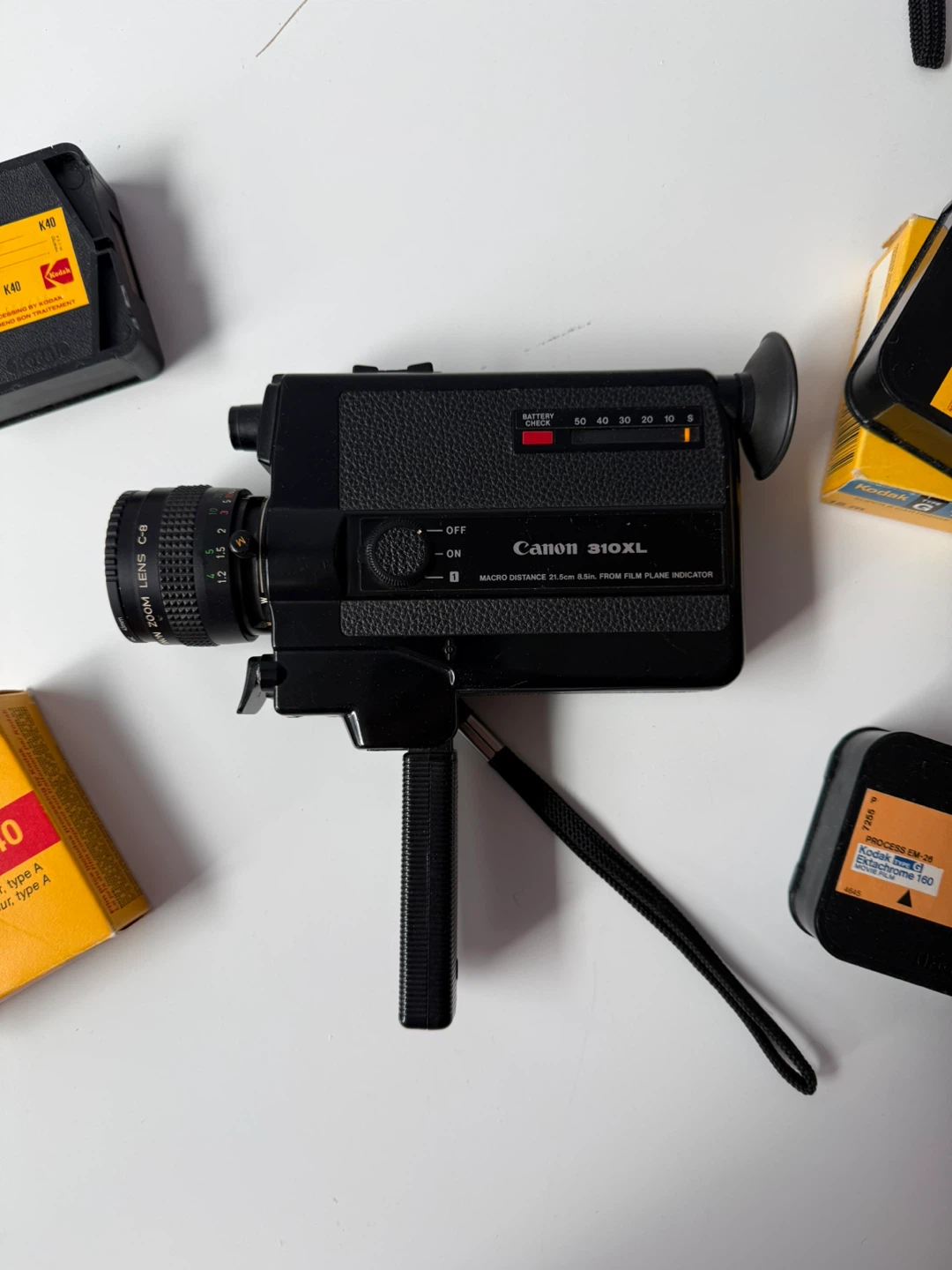 Canon 310XL Super 8 Camera (Film Tested)