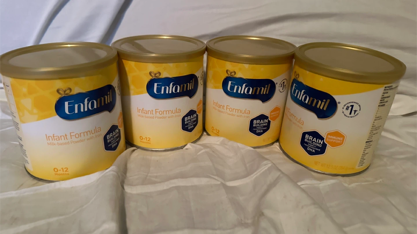 Enfamil Infant Formula - 4 Cans