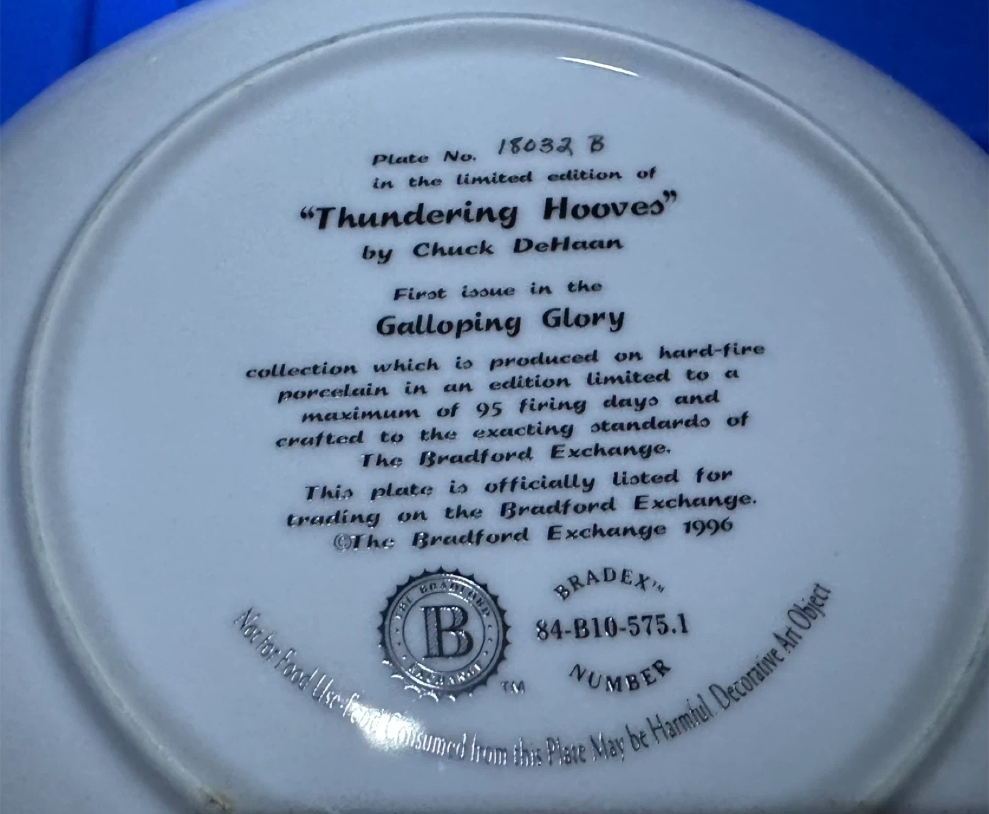 Decorative Collector Plates - Horses - photo 3