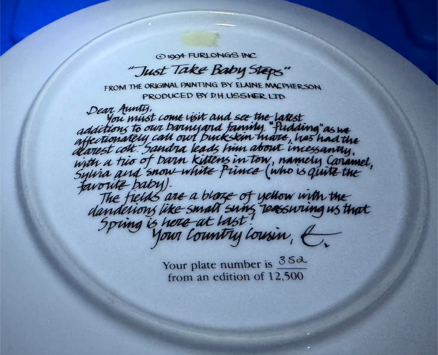 Decorative Collector Plates - Horses - photo 5