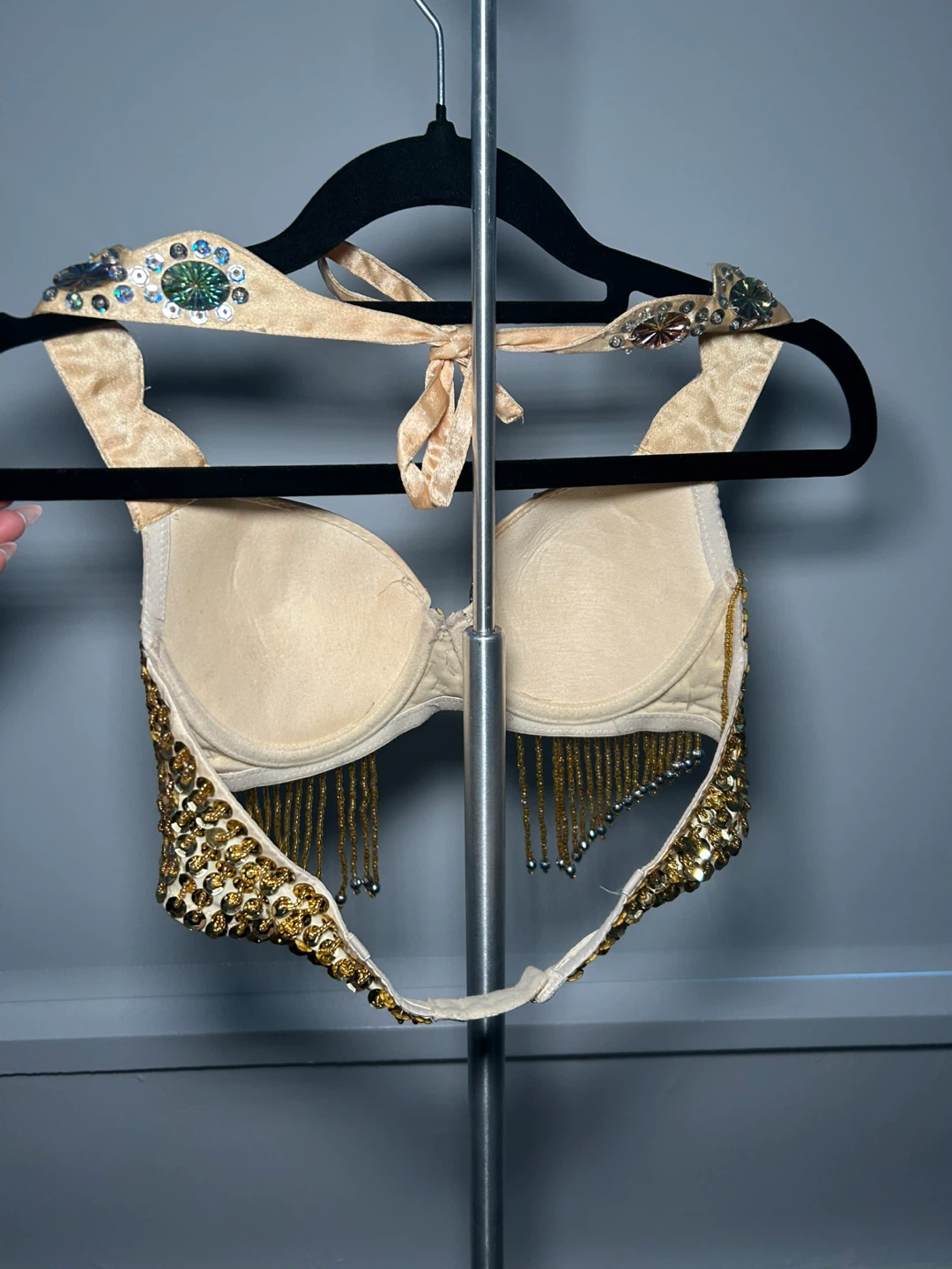 Two Beaded Sequin Bras - photo 2