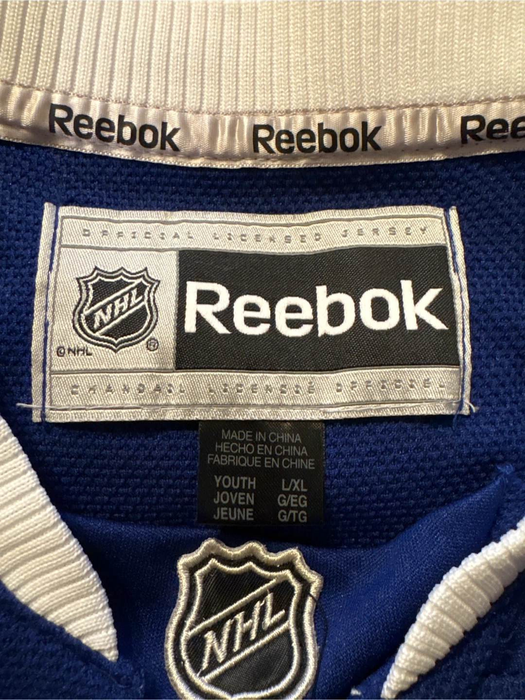 Reebok Toronto Maple Leafs Youth Hockey Jersey L/XL - photo 3