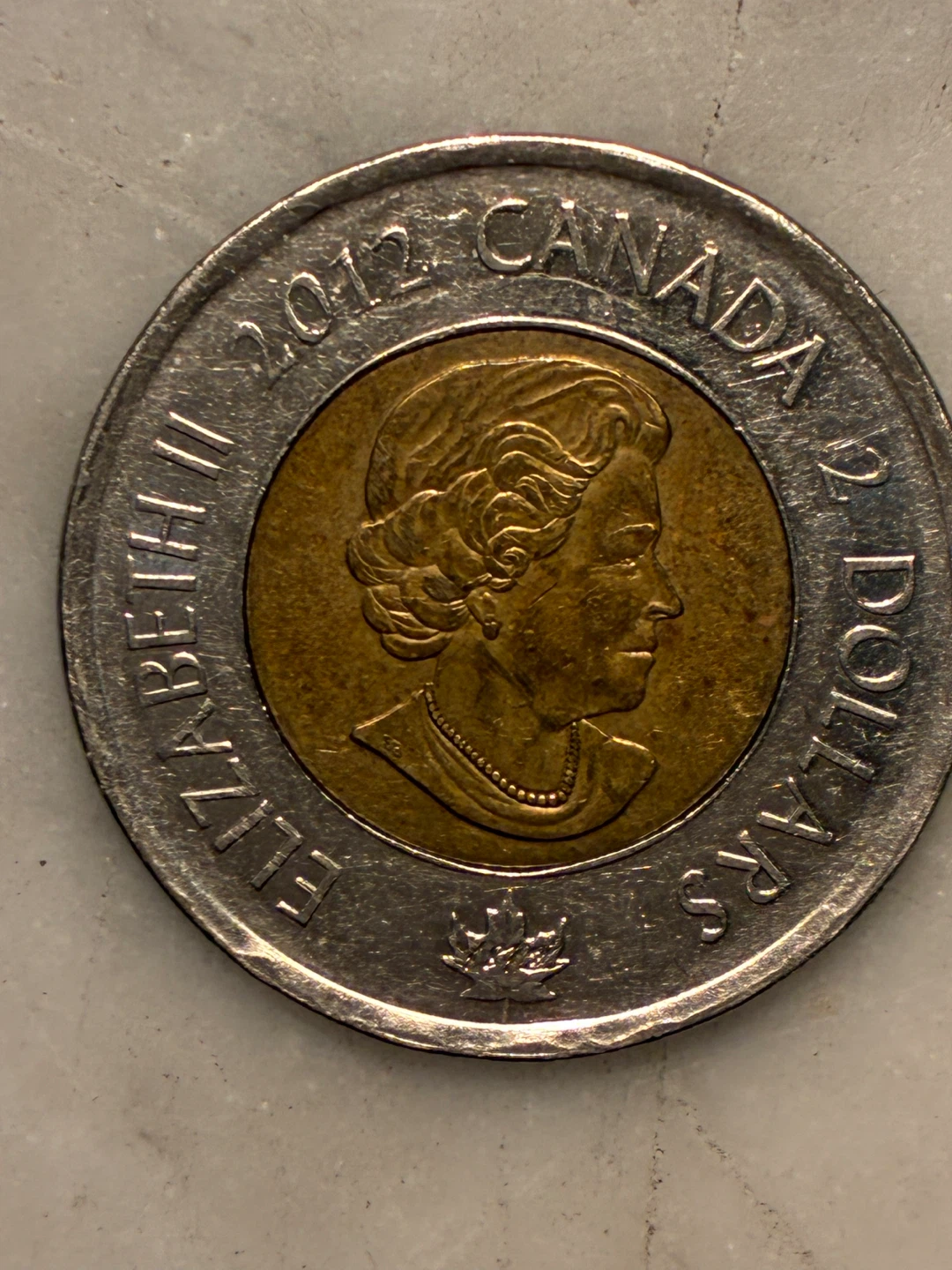 $4  Canada 2012 two dollar $2 War of 1812 toonie money coin - photo 2