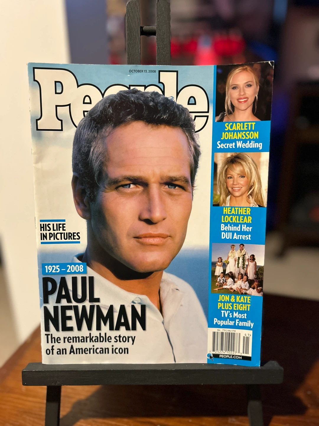 People Magazine October 13, 2008 Paul Newman Issue